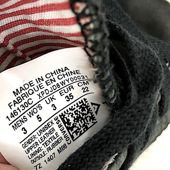 Rare Converse Leather High Top Signature Gel Sole Unisex- CTAS - Picture 12 of 12